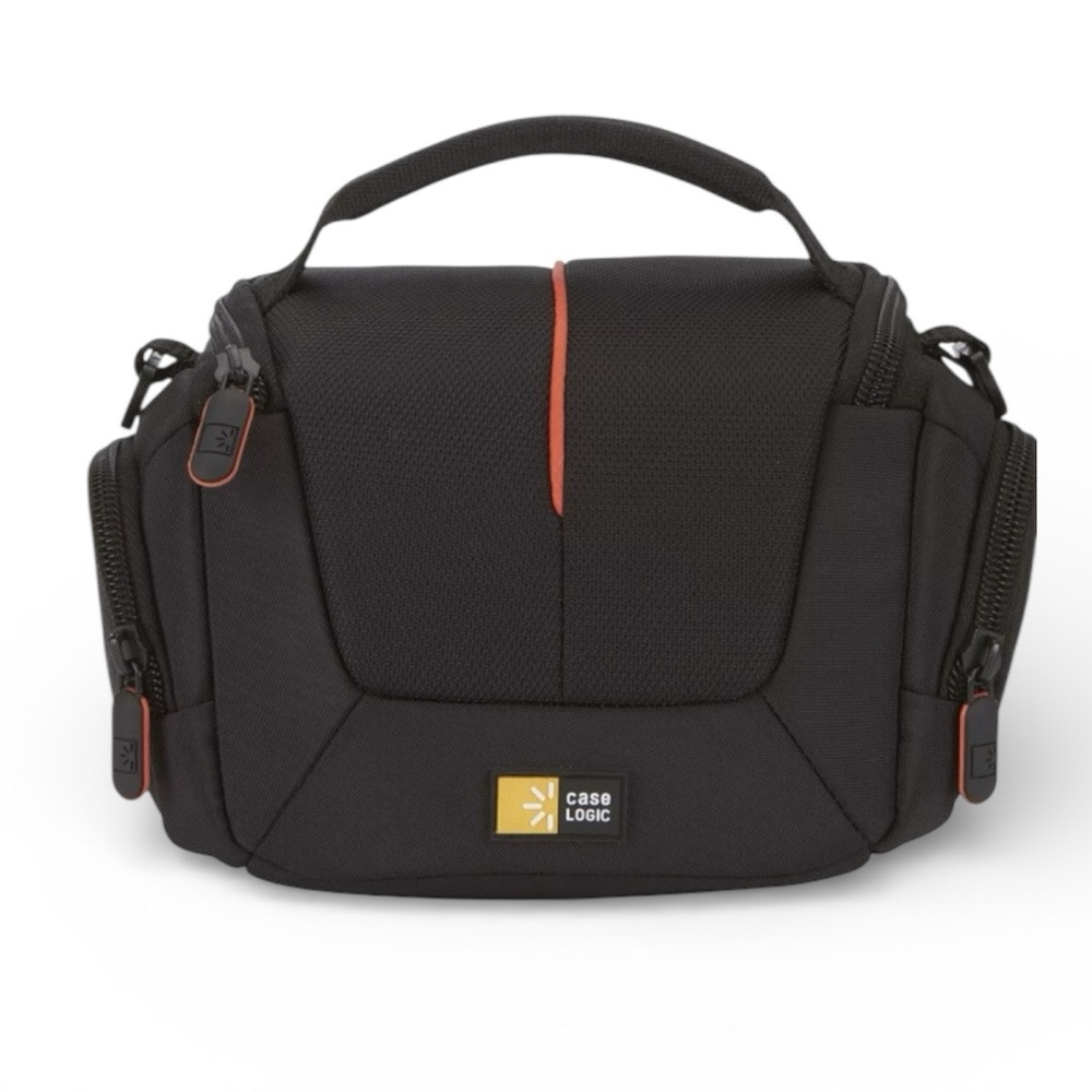 Case Logic DSLR Camera Bag DCB-305 Padded Camera Case Black Crossbody Travel
